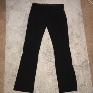 All black size 5 boot cut dress pants